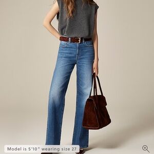 Jcrew Trouser Jeans high rise 24